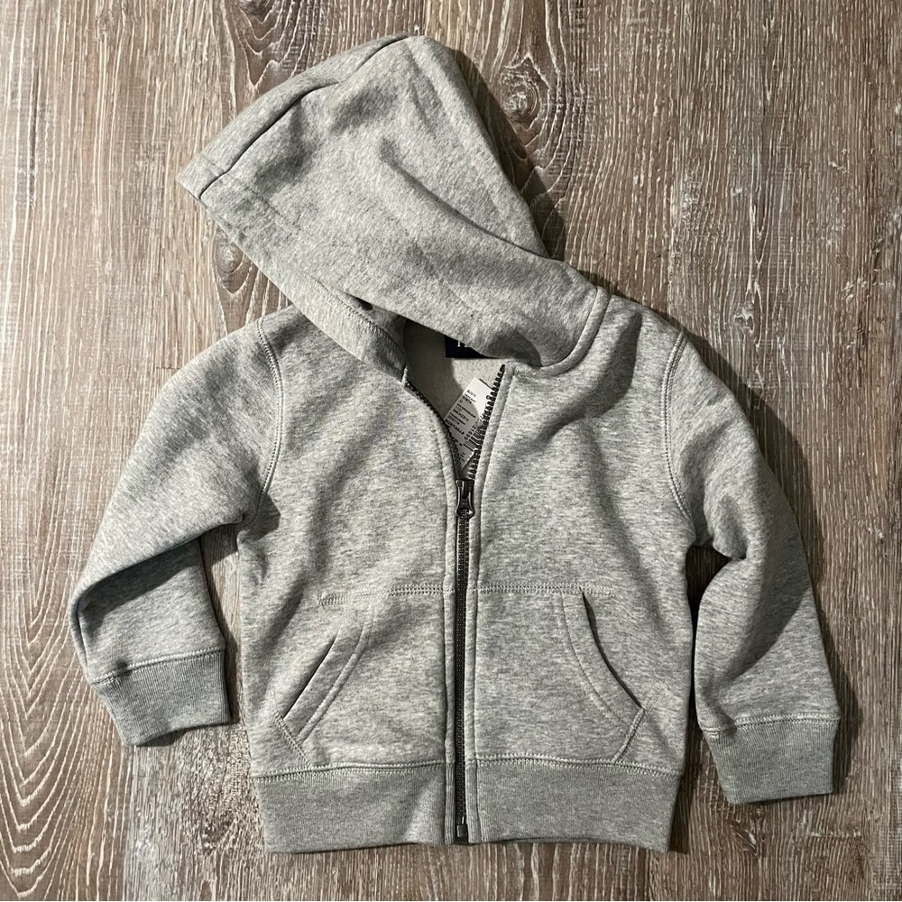 NEW Toddler Unisex Fleece Zip-Up Hoodie
